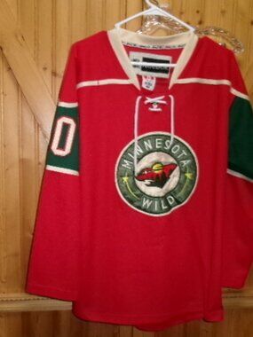 Vtg Reebok Minnesota Wild Suter #20 Jersey xl good vintage